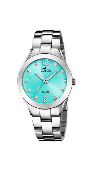 Montre lotus femme online bleu